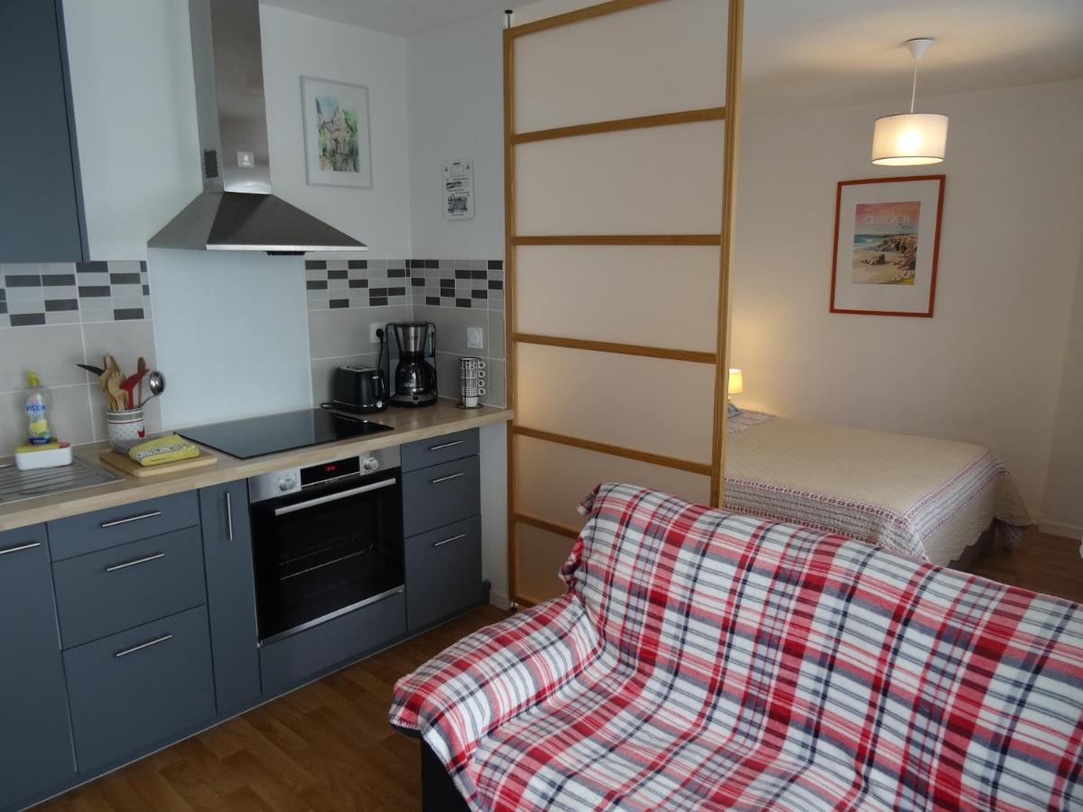 Apartamento Studio calme et agréable Le Clos d'Acadie - Auray Exterior foto